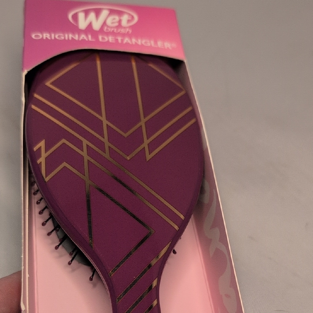Original Detangler - Purple/Gold Geometric - Picture 2 of 7